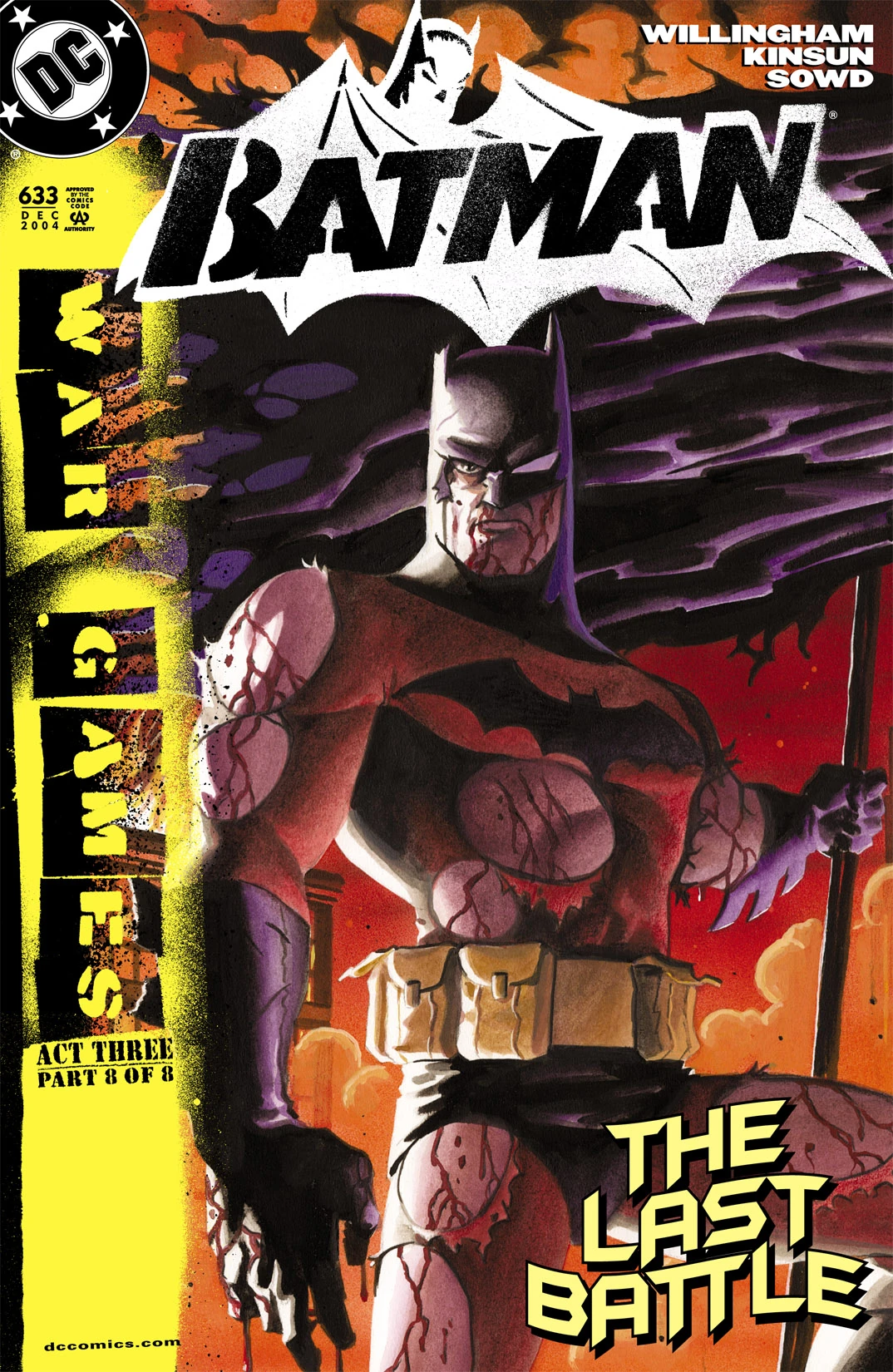 Batman #633 (DC, 2004 — Cover A) cover